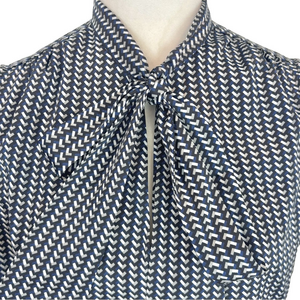Contemporaine geo print sleeveless blouse